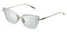 Dita® AMORLY Eyeglasses DT DTX408-A-02 52 - Crystal Clear/White Gold
