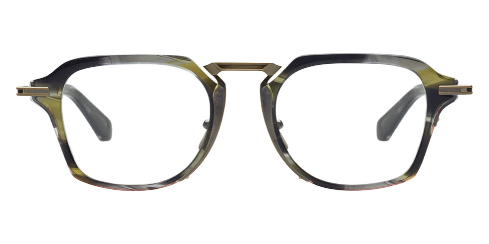 Dita® AEGEUS Eyeglasses DT DTX413-A-02 51 - Cyber Smoke/White Gold/Gold