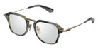 Dita® AEGEUS Eyeglasses DT DTX413-A-02 51 - Cyber Smoke/White Gold/Gold