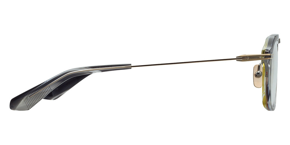 Dita® AEGEUS Eyeglasses DT DTX413-A-02 51 - Cyber Smoke/White Gold/Gold