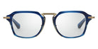 Dita® AEGEUS Eyeglasses DT DTX413-A-03 51 - Blue Swirl/Gold/Black Palladium