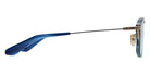 Dita® AEGEUS Eyeglasses DT DTX413-A-03 51 - Blue Swirl/Gold/Black Palladium