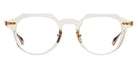 Dita® OKU Eyeglasses DT DTX419-A-03 49 - Vintage Clear/White Gold