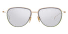 Dita® SCHEMA-THREE Eyeglasses DT DTX421-A-01 52 - White Gold/Grey Crystal