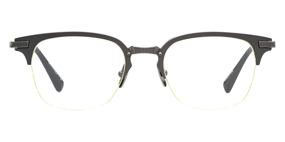 Dita® UNION-TWO Eyeglasses DT DTX424-A-02 51 - Black Iron/Antique Silver
