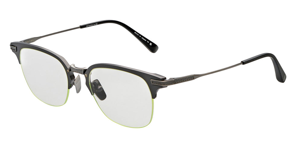 Dita® UNION-TWO Eyeglasses DT DTX424-A-02 51 - Black Iron/Antique Silver