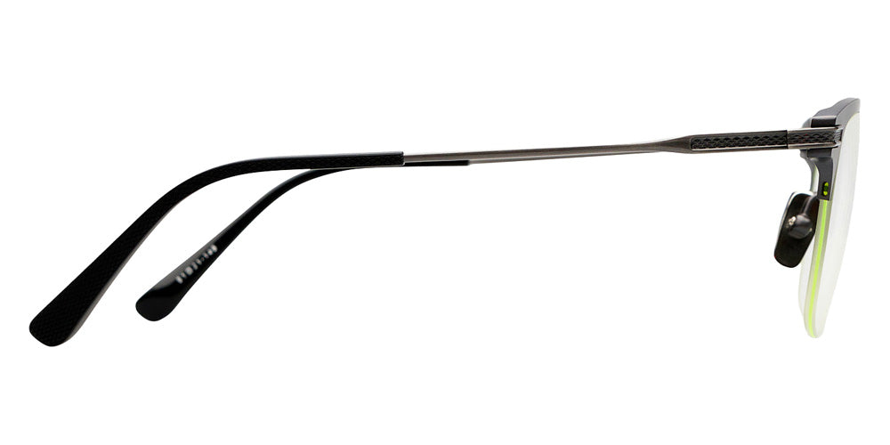 Dita® UNION-TWO Eyeglasses DT DTX424-A-02 51 - Black Iron/Antique Silver