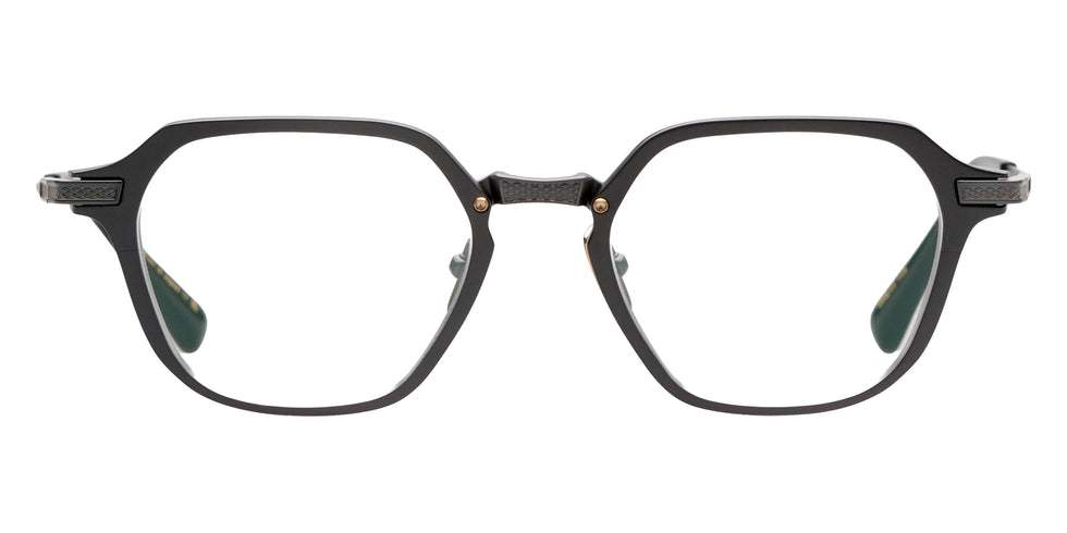 Dita® UNION-THREE Eyeglasses DT DTX425-A-01 50 - Black Iron/Black Iron