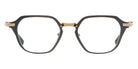 Dita® UNION-THREE Eyeglasses DT DTX425-A-03 50 - Black Iron/Antique White Gold