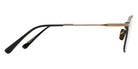 Dita® UNION-THREE Eyeglasses DT DTX425-A-03 50 - Black Iron/Antique White Gold