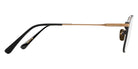 Dita® UNION-THREE Eyeglasses DT DTX425-A-05 50 - Black Iron/White Gold