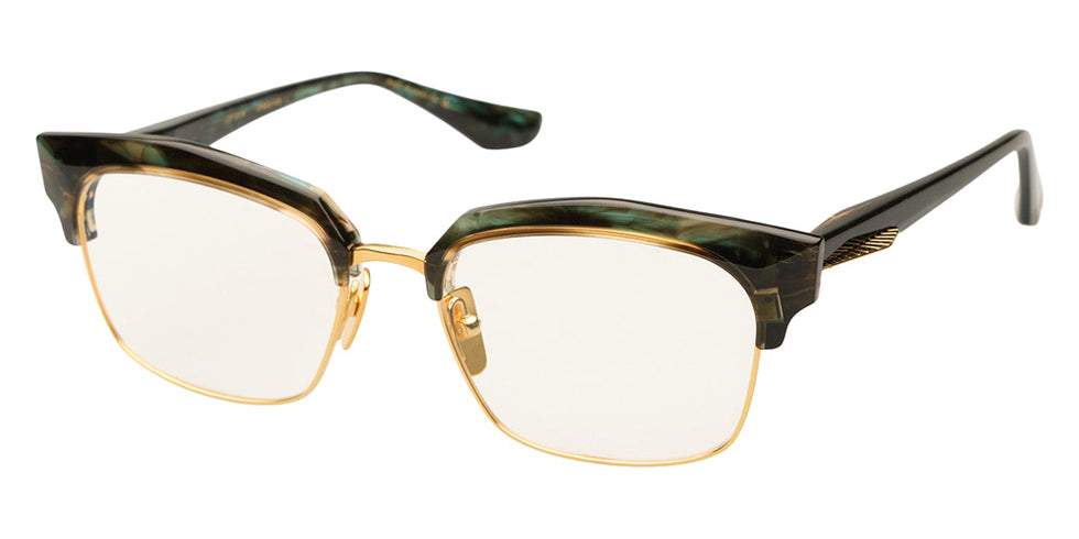 Dita® LOTOVA Eyeglasses DT DTX432-A-03 55 - Yellow Gold/Arctic Sky Swirl