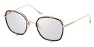 Dita® TALON-THREE Eyeglasses DT DTX442-A-01 52 - Black/White Gold