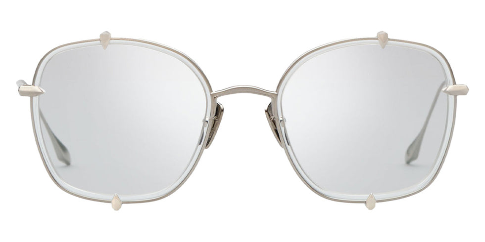 Dita® TALON-THREE Eyeglasses DT DTX442-A-03 52 - Crystal Clear/White Gold