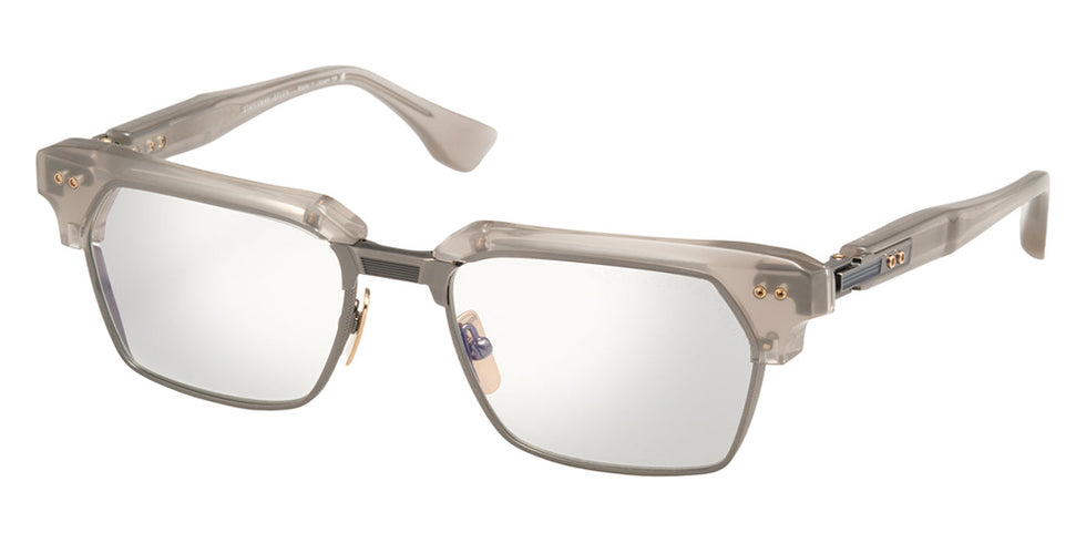 Dita® STATESMAN-SEVEN Eyeglasses DT DTX443-A-03 55 - Stone Grey/Antique Silver