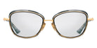 Dita® LITAVU Eyeglasses DT DTX444-A-01 54 - Yellow Gold/Ink Swirl