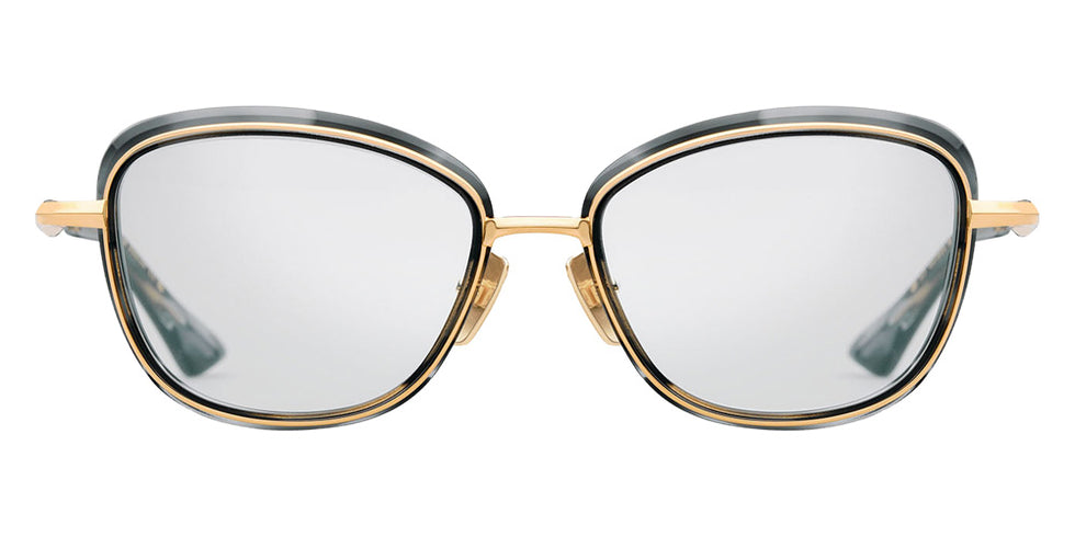 Dita® LITAVU Eyeglasses DT DTX444-A-01 54 - Yellow Gold/Ink Swirl