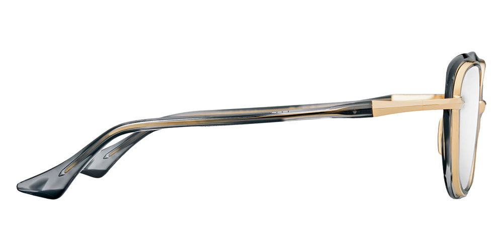 Dita® LITAVU Eyeglasses DT DTX444-A-01 54 - Yellow Gold/Ink Swirl
