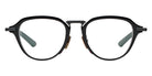 Dita® AEGEUS-THREE Eyeglasses DT DTX447-A-01 50 - Black/Matte Black/White Gold