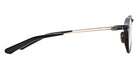 Dita® AEGEUS-THREE Eyeglasses DT DTX447-A-01 50 - Black/Matte Black/White Gold