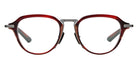 Dita® AEGEUS-THREE Eyeglasses DT DTX447-A-02 50 - Sienna Blaze/Antique Dark Gun