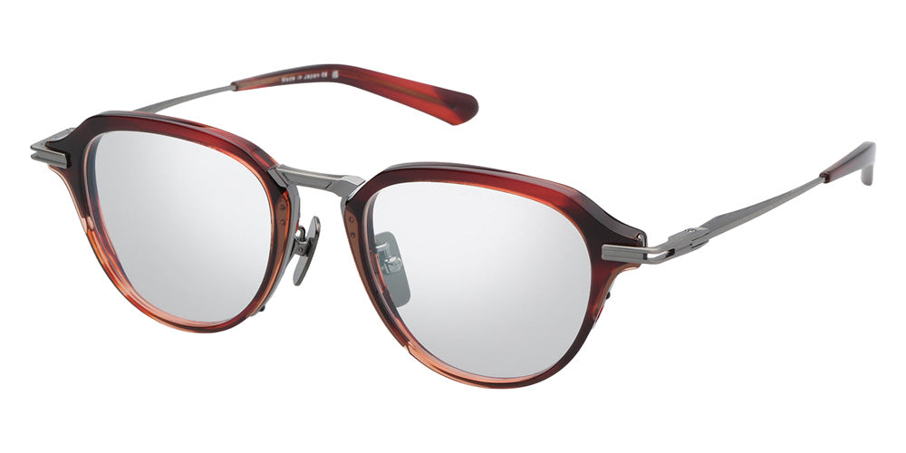 Dita® AEGEUS-THREE Eyeglasses DT DTX447-A-02 50 - Sienna Blaze/Antique Dark Gun