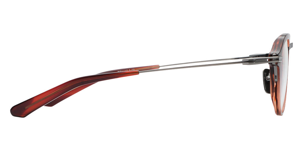 Dita® AEGEUS-THREE Eyeglasses DT DTX447-A-02 50 - Sienna Blaze/Antique Dark Gun