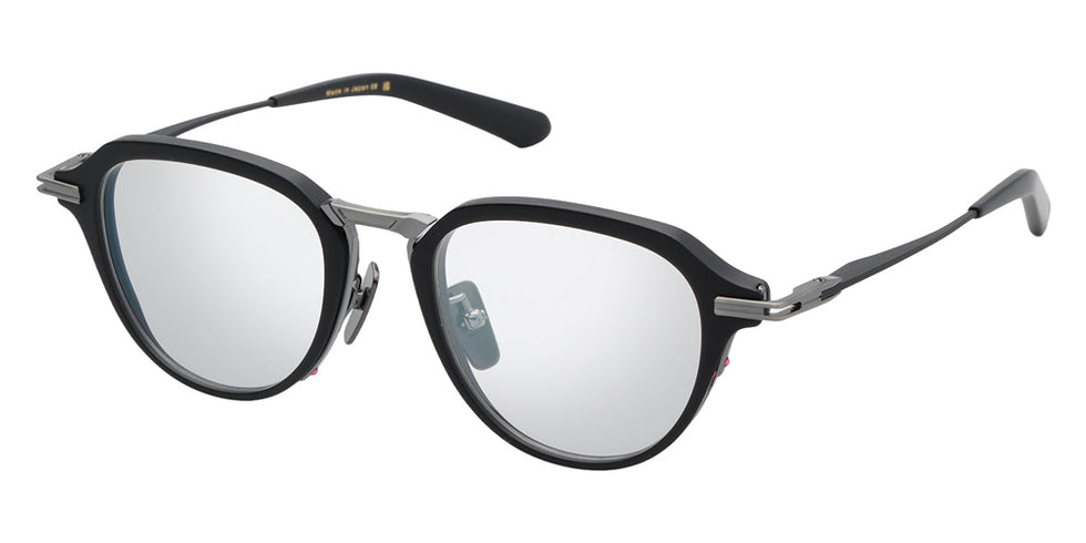 Dita® AEGEUS-THREE Eyeglasses DT DTX447-A-05 50 - Matte Black/Antique Dark Gun