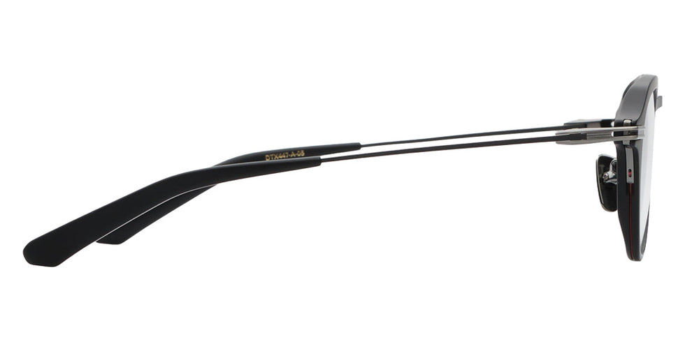 Dita® AEGEUS-THREE Eyeglasses DT DTX447-A-05 50 - Matte Black/Antique Dark Gun