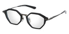 Dita® AEGEUS-FOUR Eyeglasses DT DTX448-A-01 50 - Black/Brushed Black Palladium