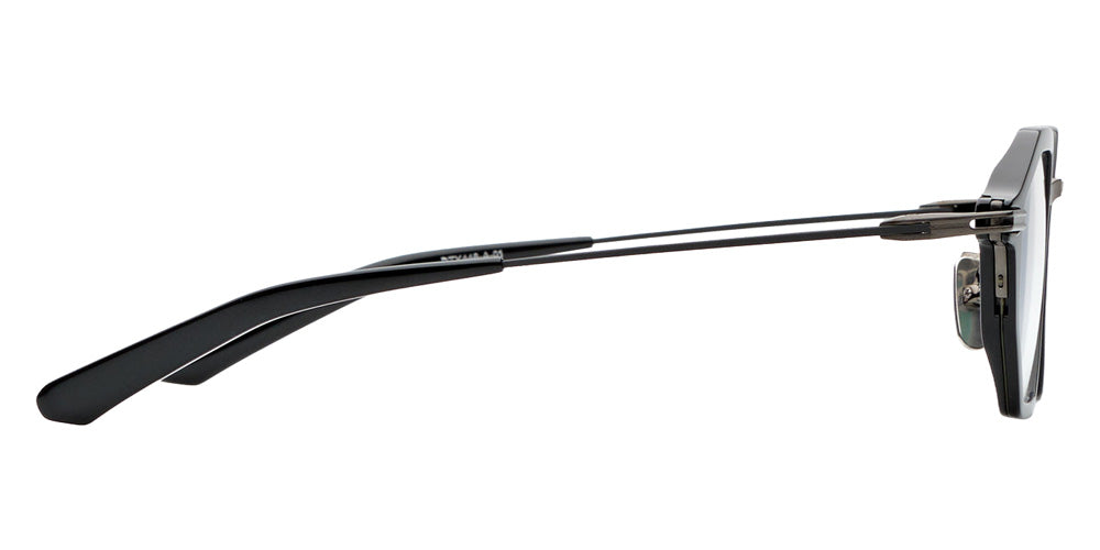 Dita® AEGEUS-FOUR Eyeglasses DT DTX448-A-01 50 - Black/Brushed Black Palladium