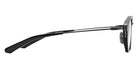 Dita® AEGEUS-FOUR Eyeglasses DT DTX448-A-01 50 - Black/Brushed Black Palladium