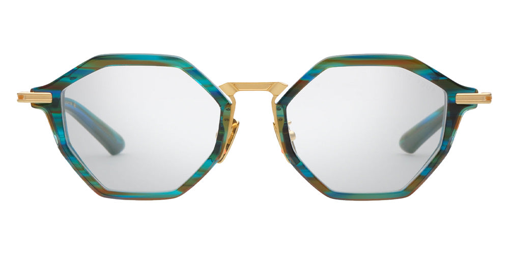 Dita® AEGEUS-FOUR Eyeglasses DT DTX448-A-03 50 - Digital Swirl/Matte Yellow Gold