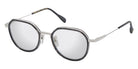 Dita® AVIATIA-FOUR Eyeglasses DT DTX453-A-01 49 - Black Obsidian/Silver