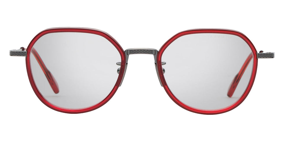 Dita® AVIATIA-FOUR Eyeglasses DT DTX453-A-03 49 - Ruby Crystal/Antique Dark Gun