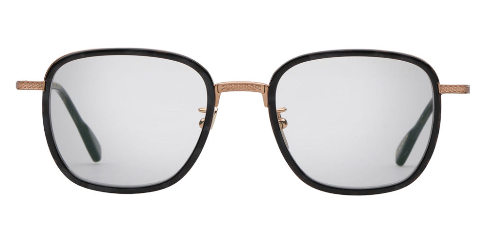 Dita® AVIATIA-FIVE Eyeglasses DT DTX454-A-01 50 - Black Obsidian/Brushed Rose Gold