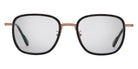 Dita® AVIATIA-FIVE Eyeglasses DT DTX454-A-01 50 - Black Obsidian/Brushed Rose Gold