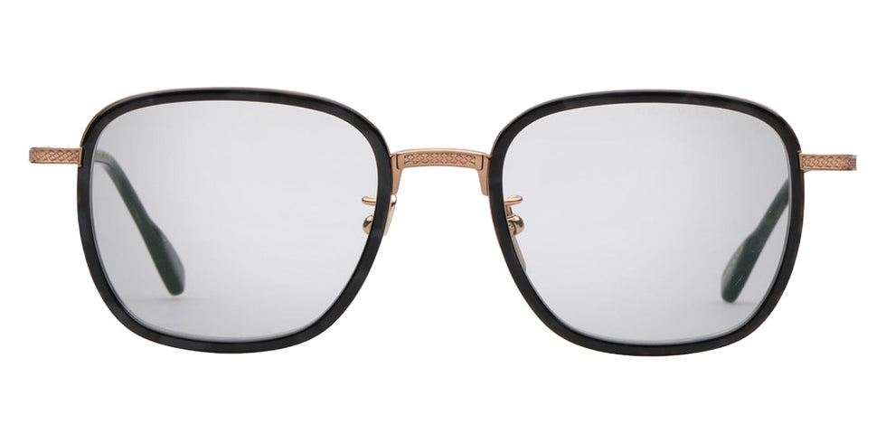 Dita® AVIATIA-FIVE Eyeglasses DT DTX454-A-01 50 - Black Obsidian/Brushed Rose Gold