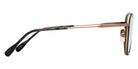 Dita® AVIATIA-FIVE Eyeglasses DT DTX454-A-01 50 - Black Obsidian/Brushed Rose Gold