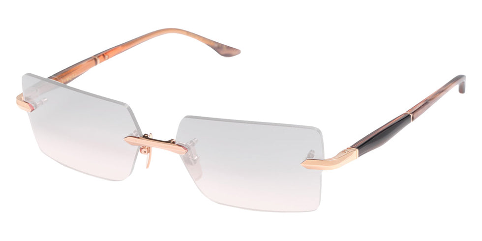 Dita® EYMORI Eyeglasses DT DTX462-A-02 57 - Rose Gold/El Mirage Swirl