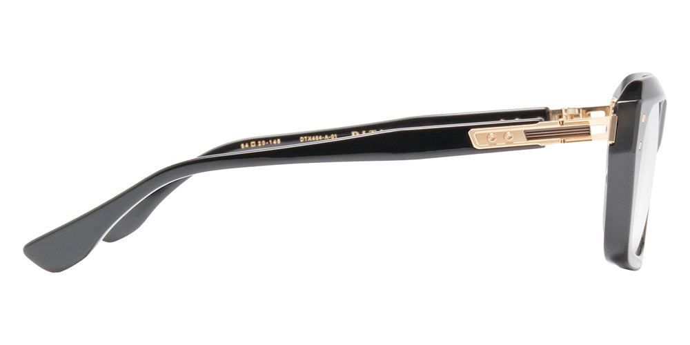Dita® GRANDMASTER-NINE Eyeglasses DT DTX464-A-01 54 - Black/White Gold