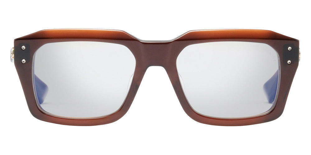 Dita® GRANDMASTER-NINE Eyeglasses DT DTX464-A-02 54 - Root Beer/Antique White Gold