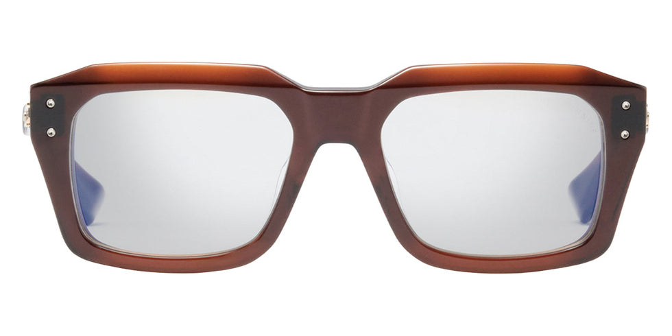 Dita® GRANDMASTER-NINE Eyeglasses DT DTX464-A-02 54 - Root Beer/Antique White Gold