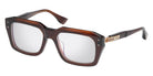 Dita® GRANDMASTER-NINE Eyeglasses DT DTX464-A-02 54 - Root Beer/Antique White Gold