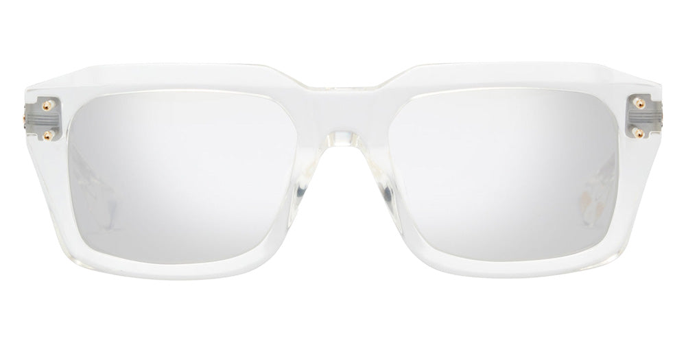 Dita® GRANDMASTER-NINE Eyeglasses DT DTX464-A-03 54 - Crystal Clear/Antique Silver