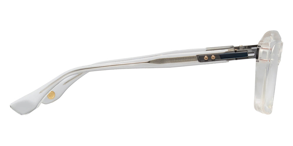 Dita® GRANDMASTER-NINE Eyeglasses DT DTX464-A-03 54 - Crystal Clear/Antique Silver