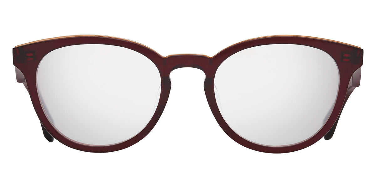 Dita® KHAYSUN Eyeglasses DT DTX480-A-02 49 - Hazy Maroon/Rose Gold