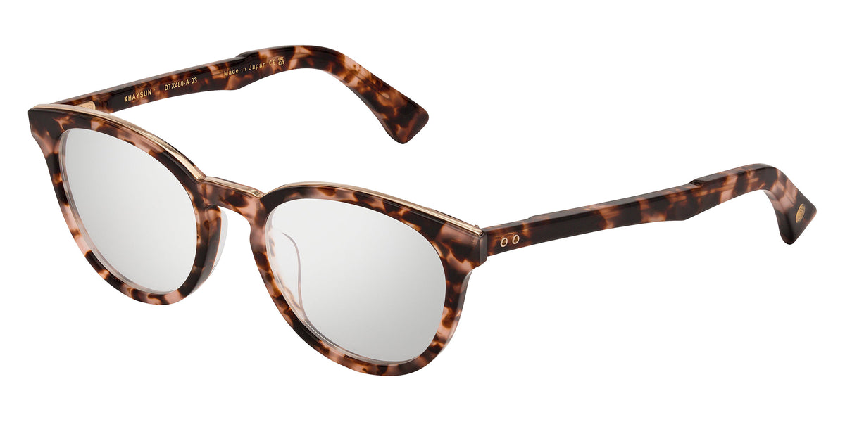 Dita® KHAYSUN Eyeglasses DT DTX480-A-03 49 - Blossom Tortoise/White Gold