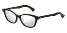 Dita® SAHVANA Eyeglasses DT DTX481-A-01 52 - Black Glass/White Gold