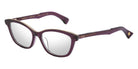 Dita® SAHVANA Eyeglasses DT DTX481-A-03 52 - Purple Glass/Brushed White Gold